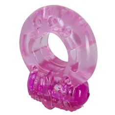 You2toys Růžový vibrační kroužek na penis - One Time Vibrating Penisring