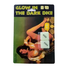 Easytoys Svítící hrací kostky Dice "Glow-in-the-dark"