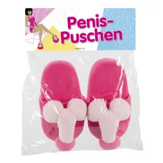 You2toys Plyšové pantofle Penispuschen pink