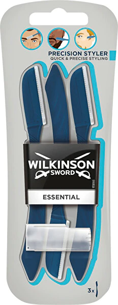 Wilkinson Precision Styler 3kusy břitvy pro úpravu obočí a těla