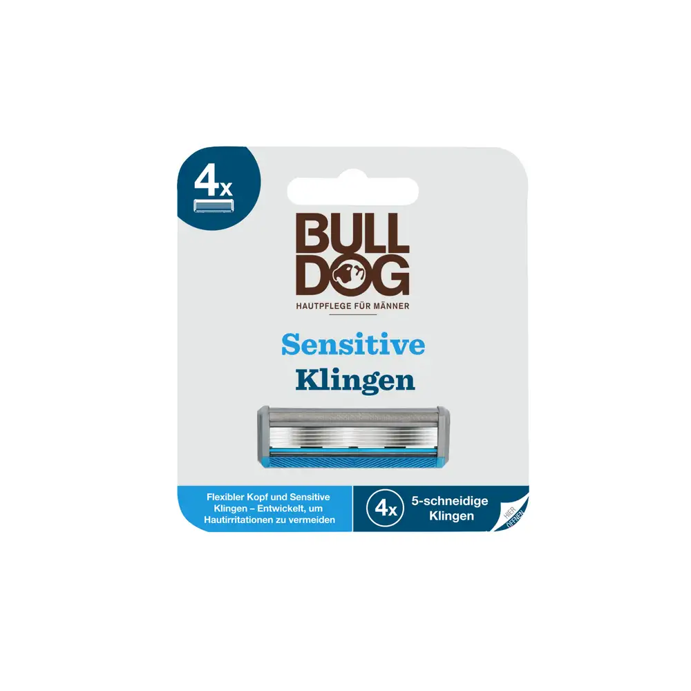 Levně Bulldog Sensitive náhradní hlavice 4ks