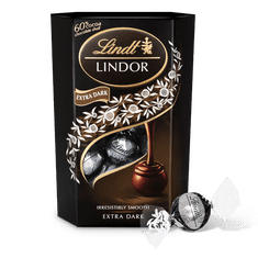 LINDT LINDOR pralinky Hořká čokoláda 60% 200g