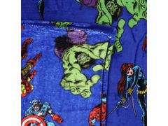 sarcia.eu MARVEL Avengers přehoz / tmavě modrá deka 120x150 cm