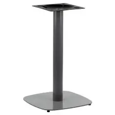 STEMA Kovová stolová podnož pro domácí, restaurační a hotelové použití SH-3050-2/A, šedá, výška 73 cm, spodní prvek 45x45 cm - rám stolu
