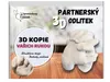 Vzpomínkový odlitek Partnerský 3D odlitek s nádobou