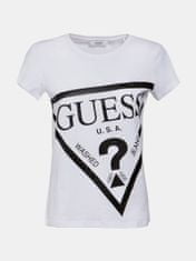 Guess Dámské tričko O1GA56JA911 - TWHT - Bílé - Guess S