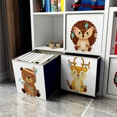 Dream Creations Látkový box na hračky jelen indián 33x33x37 cm