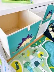 Dream Creations Látkový box na hračky dinosaurus 33x33x33 cm