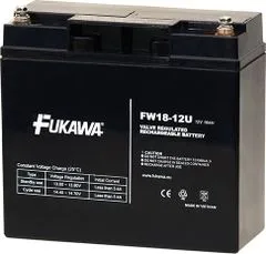 Fukawa olověná baterie FW 18-12 U do UPS APC/ 12V/ 18Ah/ životnost 5 let/ závit M5