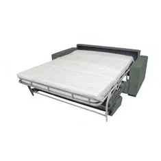 STELA - Rozkládací pohovka na každodenní spaní, šedá, šířka matrace 160 CM