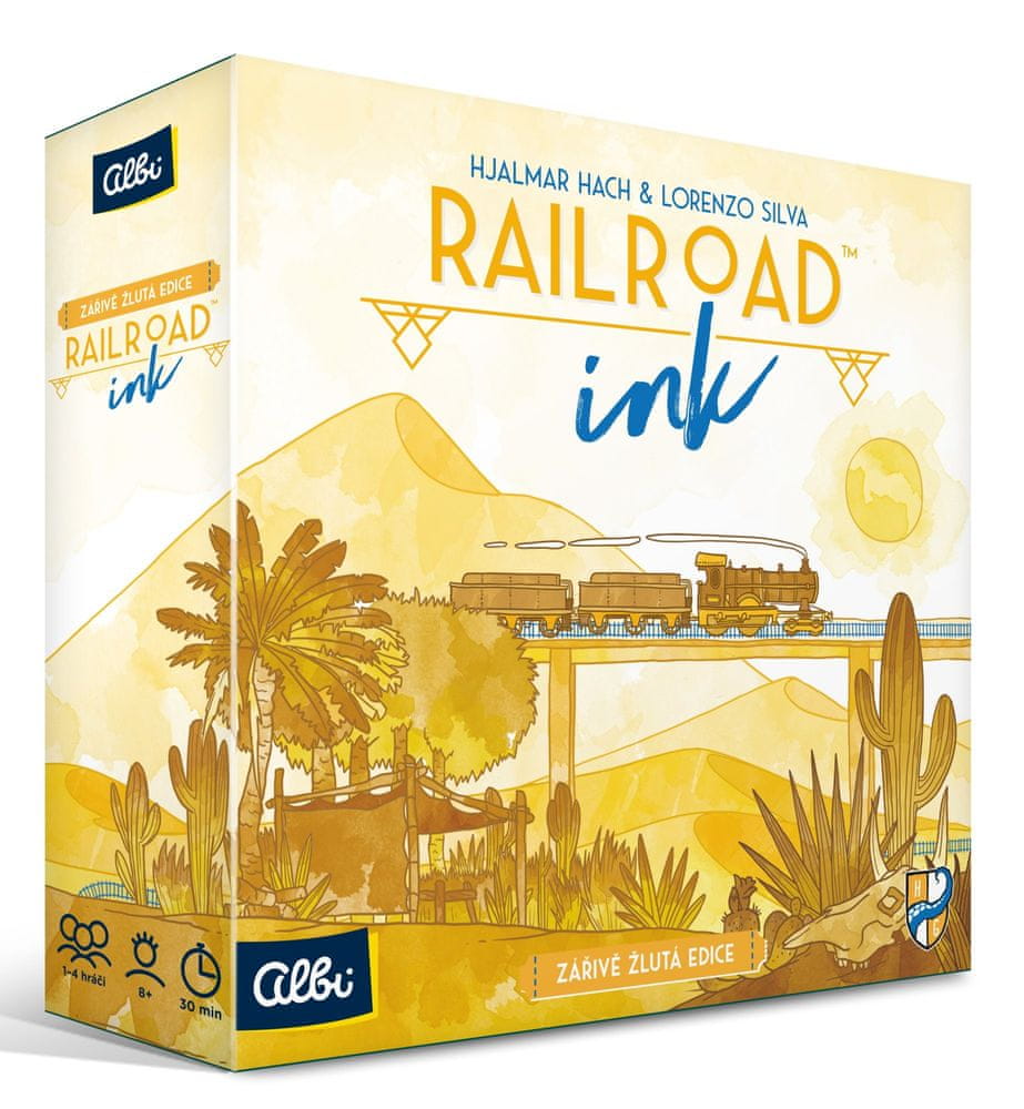 Levně Albi Railroad Ink - Žlutá edice