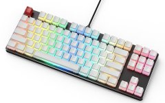 Glorious PC Gaming Glorious vyměnitelné klávesy Aura, 104 kláves, bílé, US