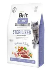Brit Cat Grain Free Sterilized Weight 400 g granule pro dospělé sterilizované kočky