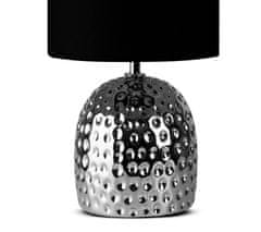 Konsimo Stolní lampa stříbrná / černá FRAGI