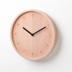 PANA OBJECTS Nástěnné hodiny z masivního dřeva Pana Objects 10077