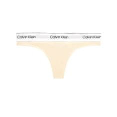 Calvin Klein Dámská tanga Modern Cotton Nat Velikost: M QF7050E-ACK