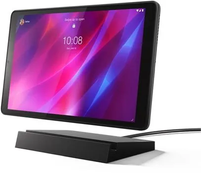 Tablet Lenovo Tab M8 3rd Gen, LTE připojení LTE internet 8jádrový procesor Wi-Fi, štíhlý, kompaktní rozměry, velký displej, dlouhá výdrž baterie nabíjecí stanice IPS displej OS Android Dolby atmos stereo reproduktory duální reproduktory dětský režim Bluetooth 5.0 3.5mm jack