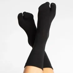 Hallufix ponožky s odděleným palcem, černá, velikost: 41-44