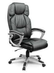 Sofotel Kožená kancelářská židle EG-227 černá