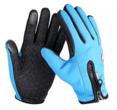 APT BQ19L Sportovní rukavice pro dotykové displeje, vel. XL - modré