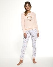 Cornette 467-299 dámské pyžamo s veverkama Barva: růžová, Velikost: M