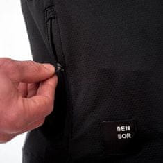 Sensor HELIUM pánský dres volný kr.rukáv černá/geometry Velikost: XL