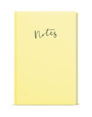 Baloušek Notes linkovaný A5 Pastelo žlutá