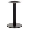 STEMA Kovová stolová podnož pro domácí, restaurační a hotelové použití SH-2010-2/B, černá, výška 71,5 cm, spodní prvek o průměru 45 cm - rám stolu
