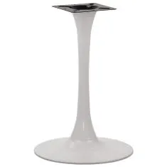 STEMA Kovová stolová podnož pro domácnost, restauraci, hotel SH-9108-1/W, bílá, výška 72,5 cm, průměr spodního prvku 49 cm - rám stolu, stůl