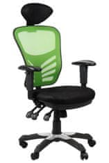 Otočná židle HG-0001H ZELENÁ