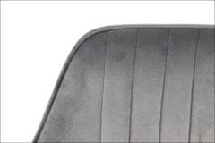 STEMA CN-9020 židle šedozlatý rám