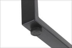 STEMA Kovový nastavitelný rám NY-L03 na konferenční stolek. Výška 42 cm. Konferenční stolek pro domácnost, kavárnu, hospodu a kancelář. Délka nastavitelná v rozmezí 80-130 cm. Šířka 50 cm. Černá barva.