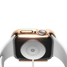 Dux Ducis Hamo pouzdro so sklem na Apple Watch 7 41mm, růžové