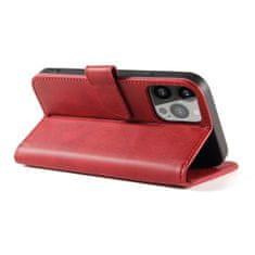 MG Magnet knížkové pouzdro na iPhone 15, červené