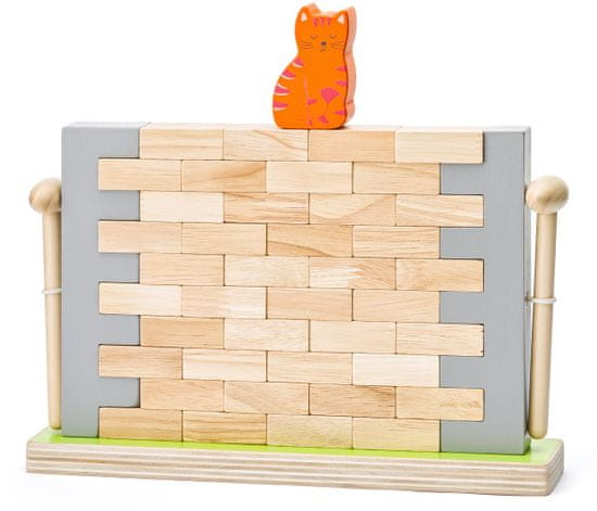 Woody Balanční hra - Zeď s kočkou