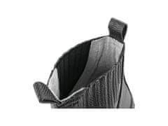 Canis Obuv kotníkova DRAGO S1 pérko s ocelovou špicí, PU/guma, černá, vel. 45