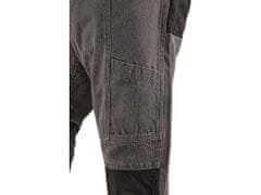 Canis Kalhoty jeans NIMES III, pánské, šedo-černé, vel. 62