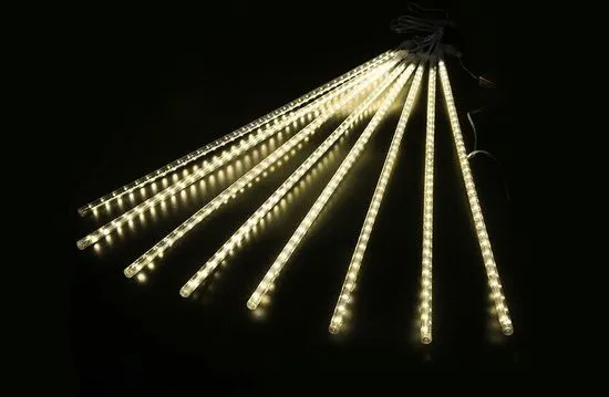CoolCeny LED světelné rampouchy – 4 barvy – 50 cm - Bílá teplá