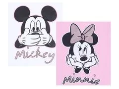 sarcia.eu 2x bílo-růžové pyžamo Minnie Mouse DISNEY 9-10 let 140 cm