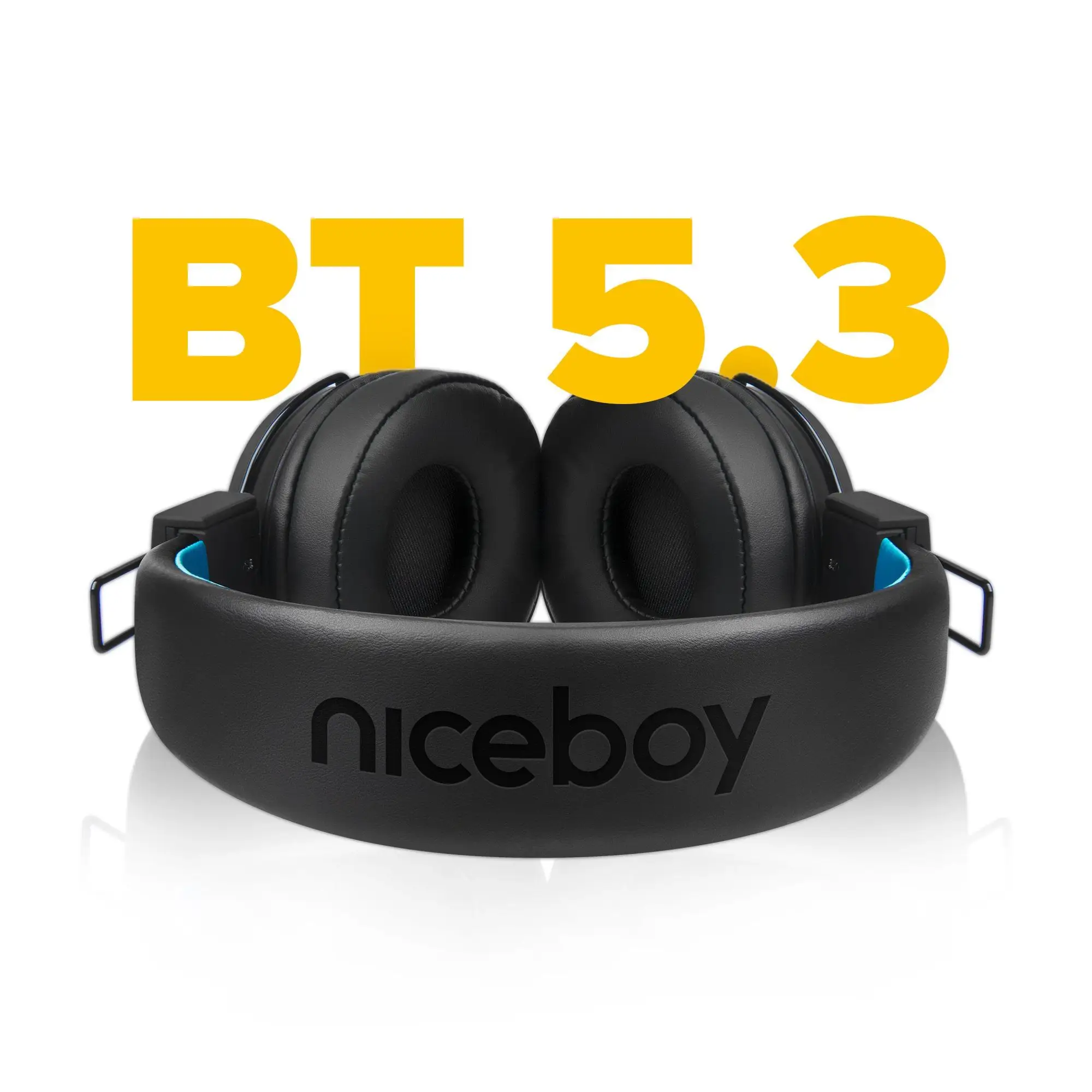  Bluetooth fejhallgató niceboy hive joy 3 kihangosító mikrofon app ion kiegyenlítő nagyszerű hangzás hosszú akkumulátor élettartam hangvezérlés könnyű kialakítás 