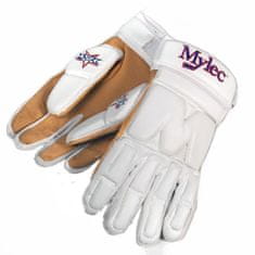 Hokejbalové rukavice Mylec Elite Street White, 15", L, bílá