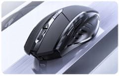 Bezdrátová myš 2.4G Bluetooth 1600Dpi, PM6BS černá