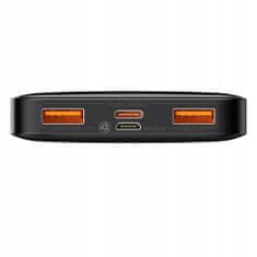 EnergoDom Powerbanka 10000mAh LED USB-C QC 3.0 20W 3A, PPDML-L01 černá