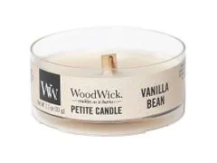 Woodwick Petite Vanilla Bean vonná svíčka 31 g