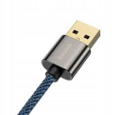 BASEUS USB-C 66W úhlový kabel 1m, CACS000403 modrá