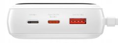BASEUS Powerbanka 20000mAh USB-C 20W Lightning, PPQD-H02 bílá