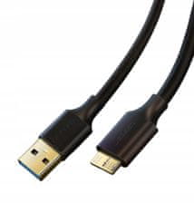 Ugreen kabel, kabel, kapsa, ab usb 3.0 disk, 0,5m