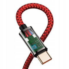 Baseus Cable úhlový USB-C PD QC 100W 5A 1m kabel