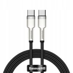 BASEUS USB-C typ C QC 3.0 PD 4.0 5A 100W kabel, CATJK-C01 černá