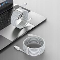 BASEUS 2x USB Type C QC 3.0 AFC 5A 40W kabel 1,5m, TZCATZJ-02 bílá